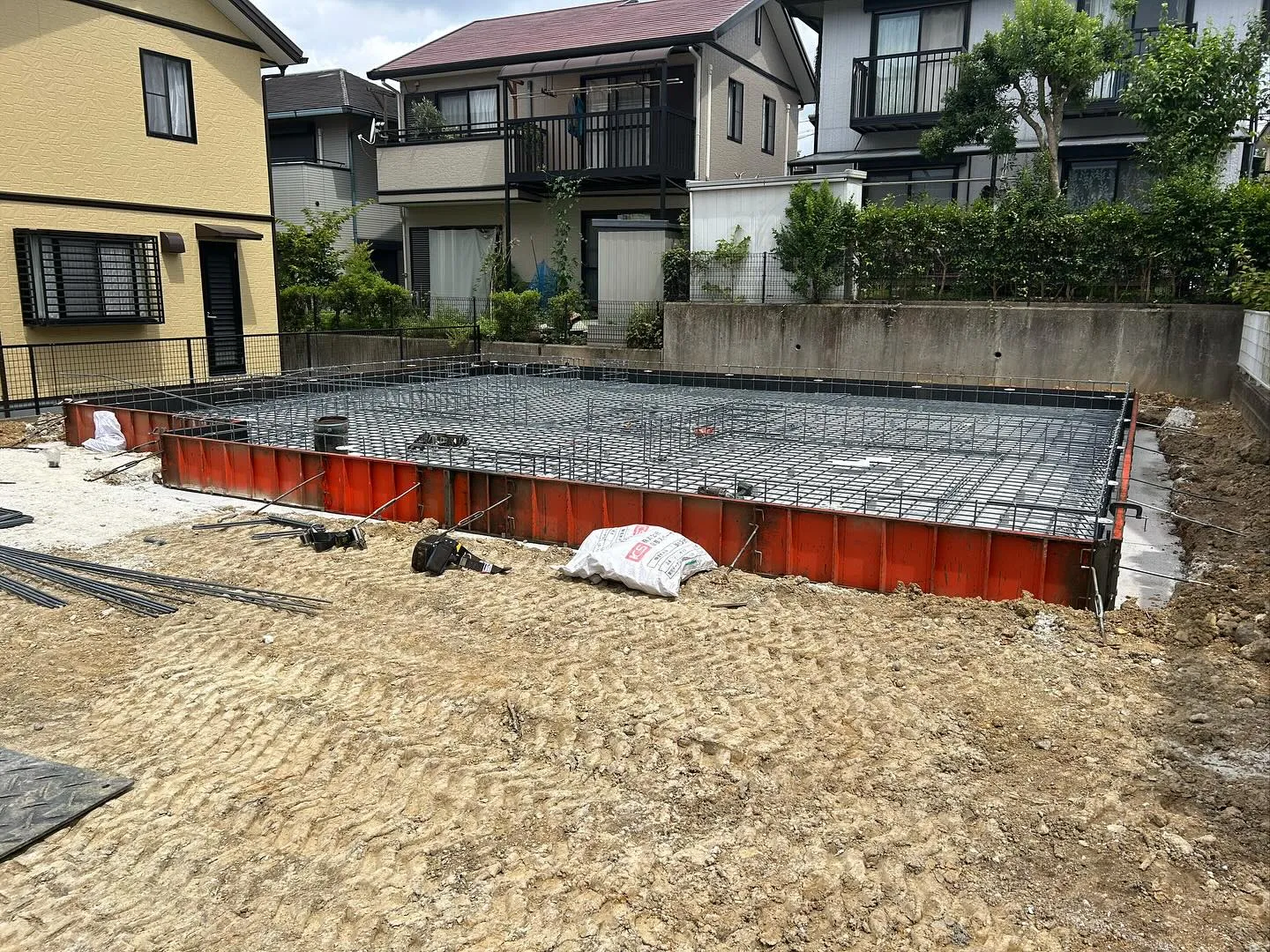 ボタニカルハウス基礎工事