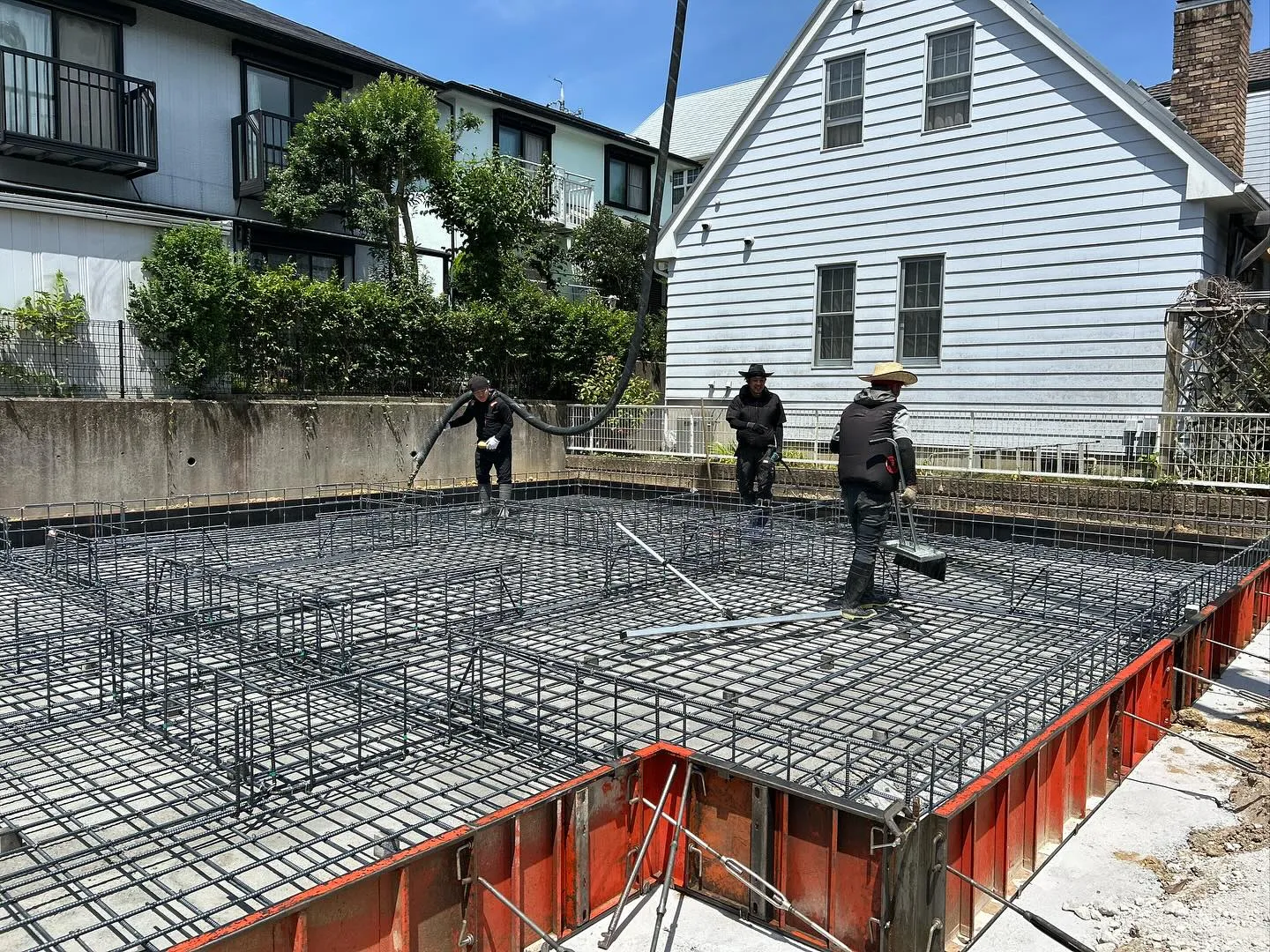 ボタニカルハウス基礎工事