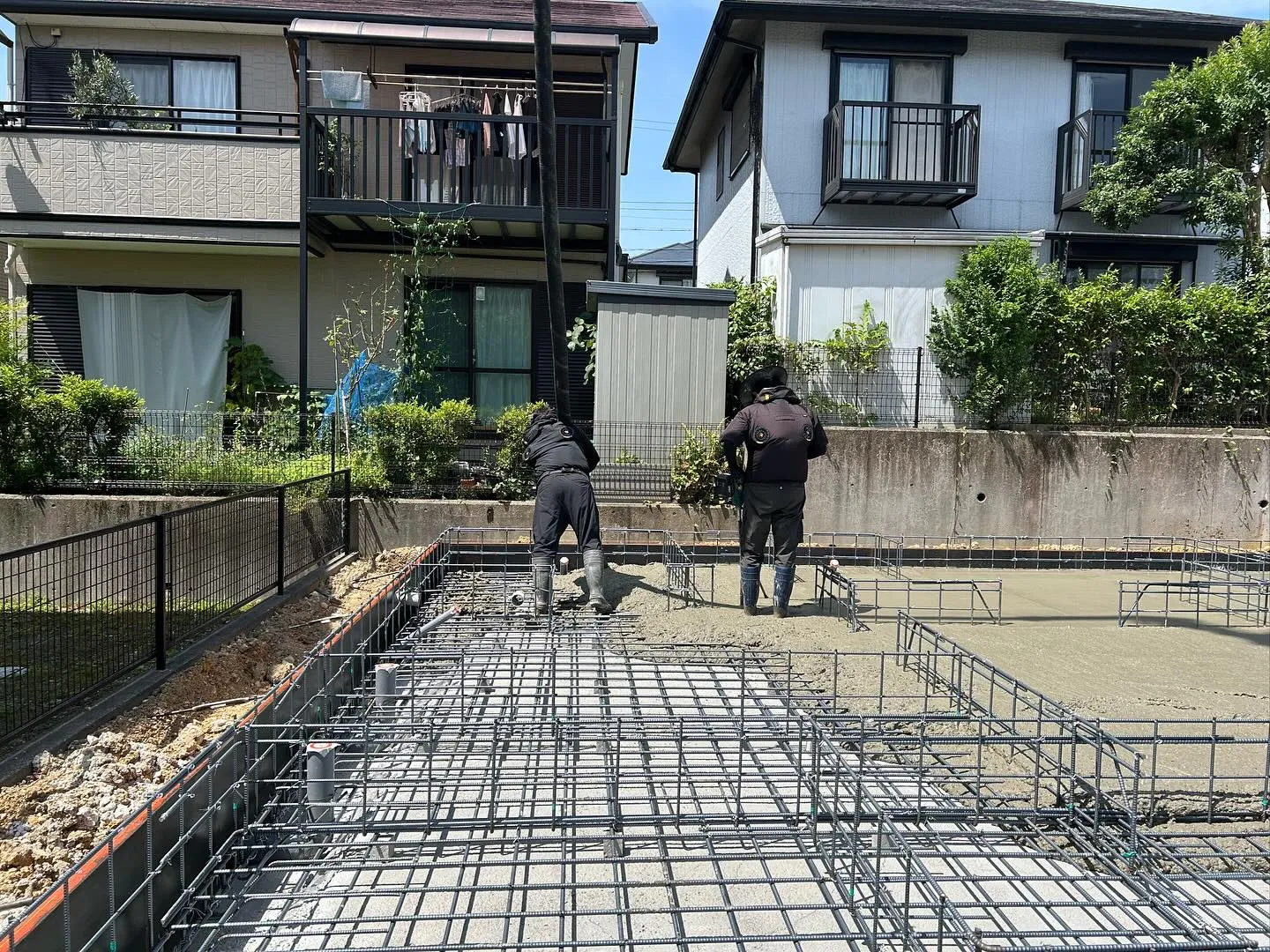 ボタニカルハウス基礎工事